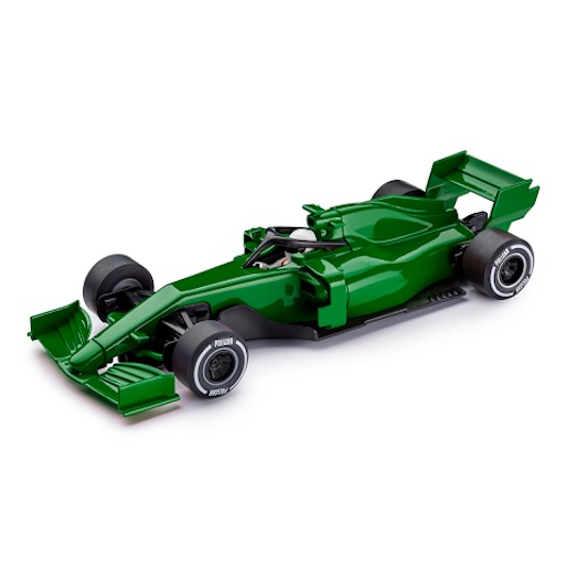 Policar PCAR07-Green Monoposto Generic Modern F1 Green